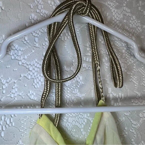 Elegant Pink and Purple Ombre Halter Maxi Dress - Picture 7 of 15